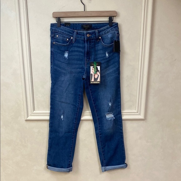 New! Rachel Zoe Mid Rise Girlfriend Jeans - Picture 1 of 7